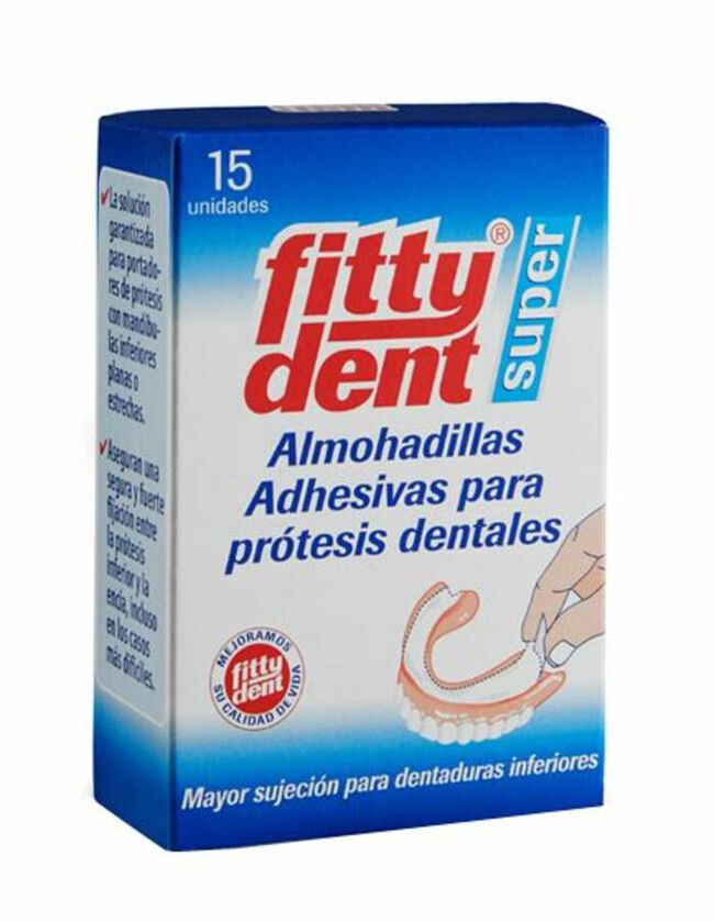 Fittydent Almohadillas Adhesivas Inferiores