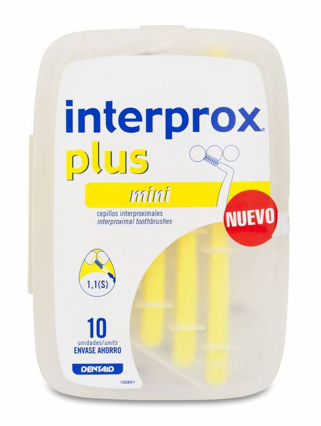 Cepillo Dental Interproximal Interprox Plus Mini, 10 Uds