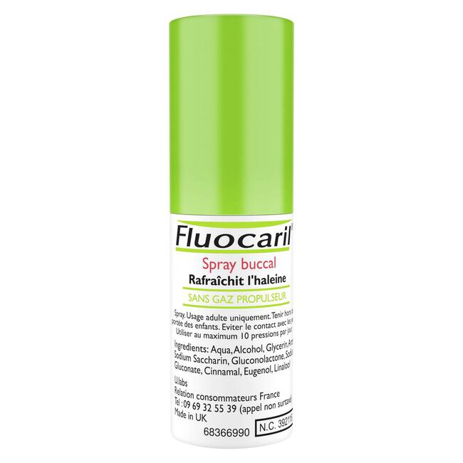 Fluocaril Spray Oral, 15 ml