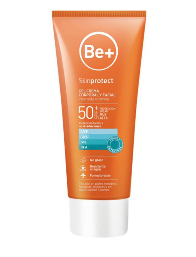Be+ Skin Protect Corporal y Facial 50+, 100 ml