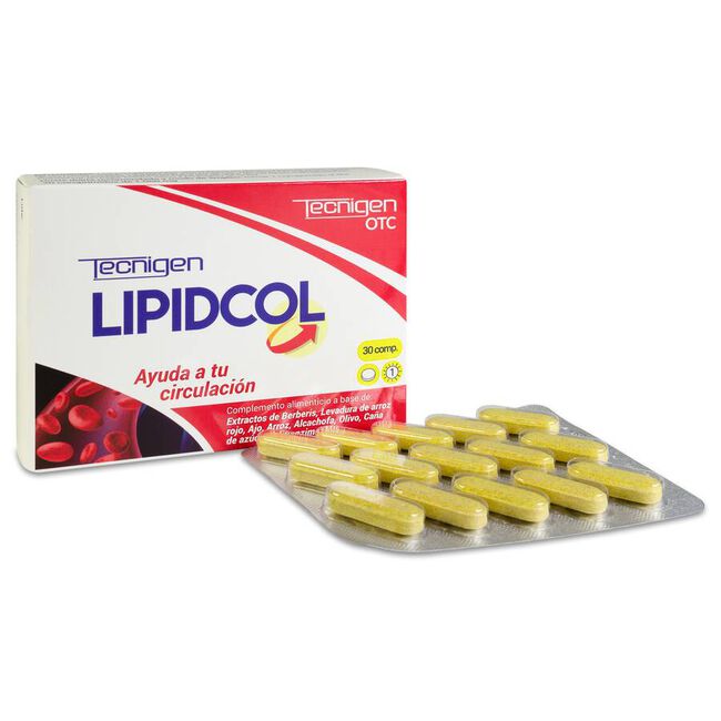 Tecnigen Lipidcol Plus, 30 Comprimidos