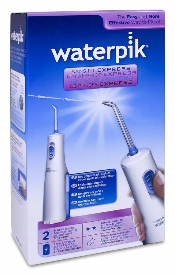Waterpik Irrigador Inalámbrico Express WP-02, 1 Ud