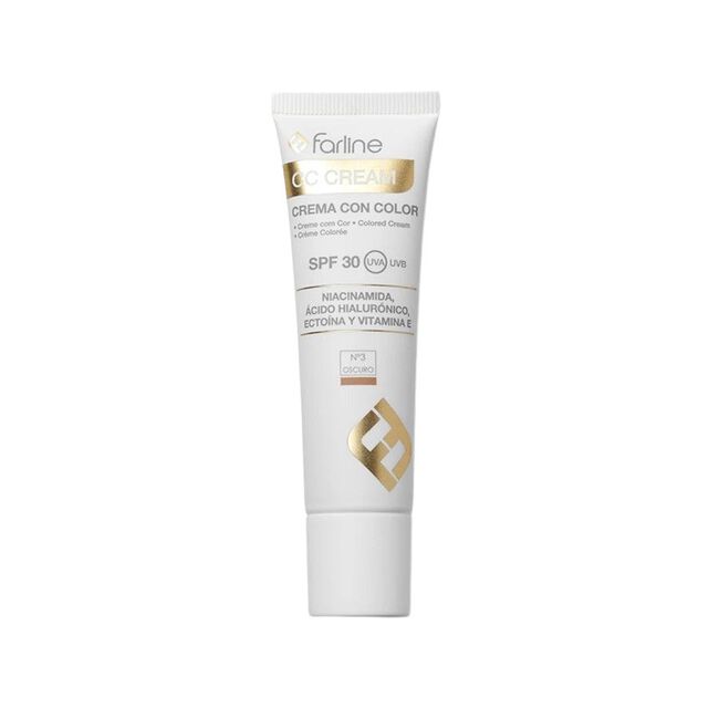 Farline Cc Cream Oscuro SPF 30, 30 ml