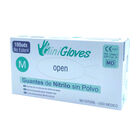 Miniatura de imagen de Clinigloves Guante Nitrilo S/Polvo Talla M, 100 uds