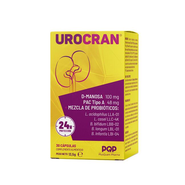 Urocran, 30 Cápsulas