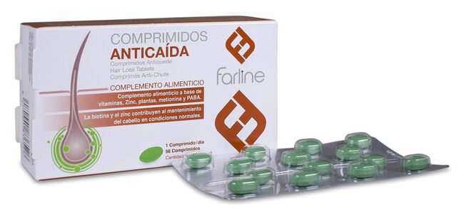 Farline Anticaída, 56 Comprimidos