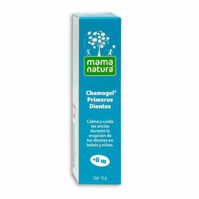 Mama Natura Chamogel Gel Primeros Dientes, 10 g
