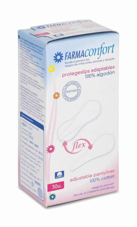 Farmaconfort Protegeslip Adaptables Flex, 30 Uds