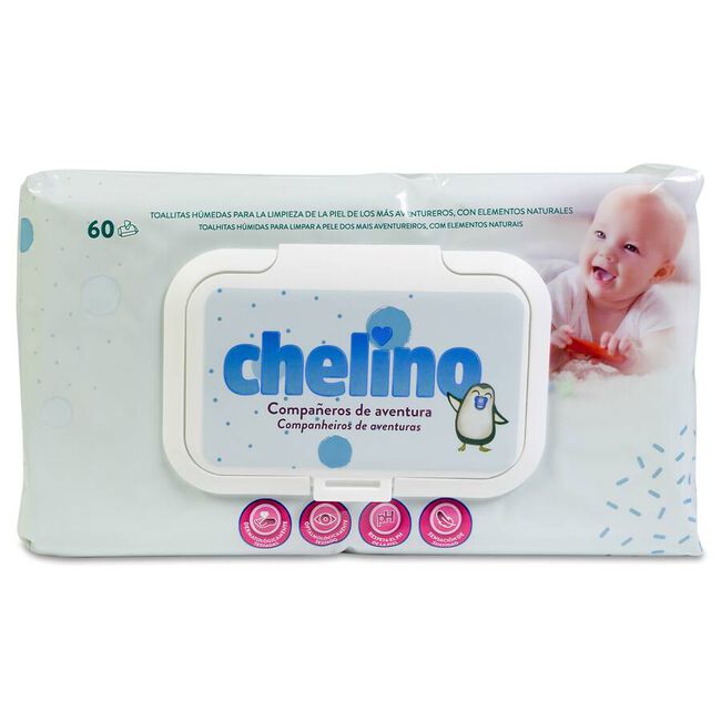 Toallitas Infantiles Chelino 60 uds