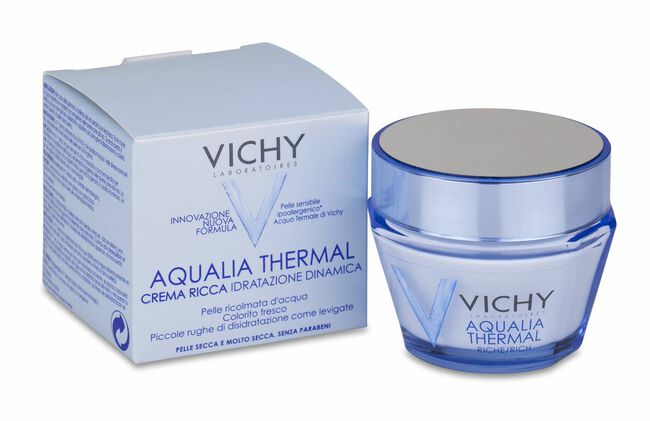 Vichy Aqualia Thermal Hidratante Rica Tarro, 50 ml