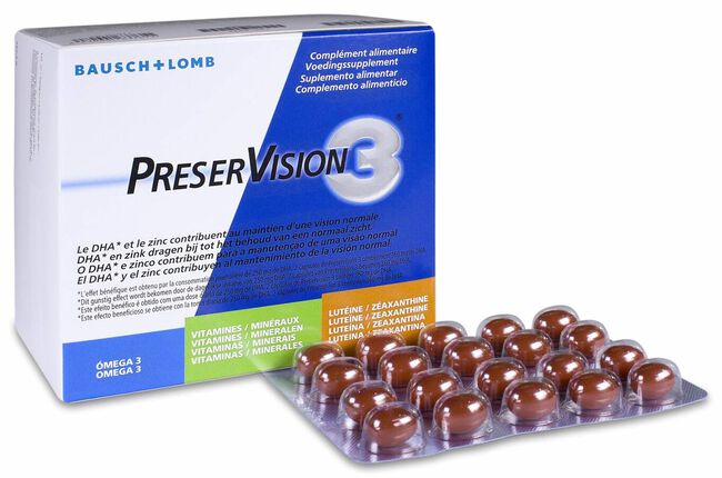 Preservisión 3, 180 Cápsulas