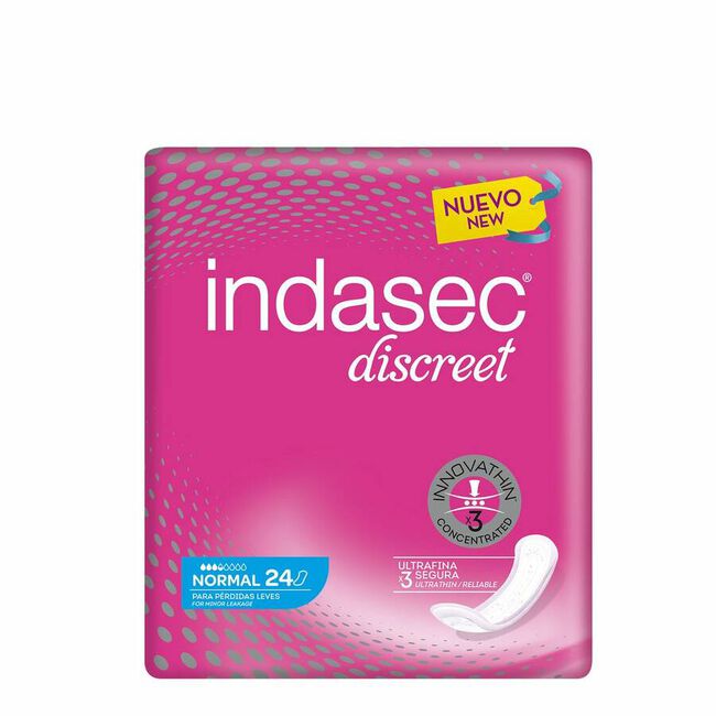 Indasec Discreet Normal, 24 Uds
