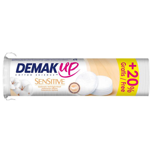 Demak'Up Sensitive Round, 72 Uds