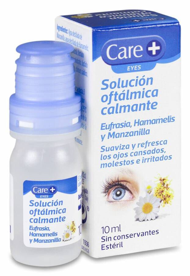 Care+ Solución Oftálmica Calmante, 10 ml