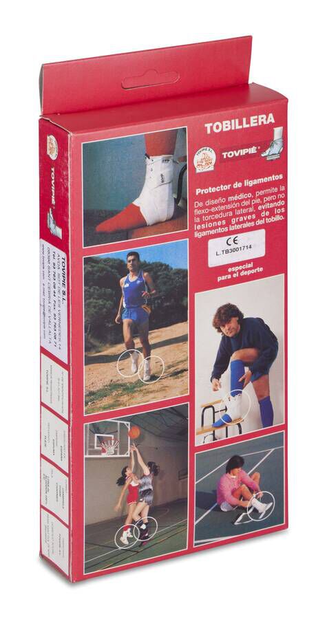 Tovipie Tobillera Izquierda Talla 42-43, 1 Unidad