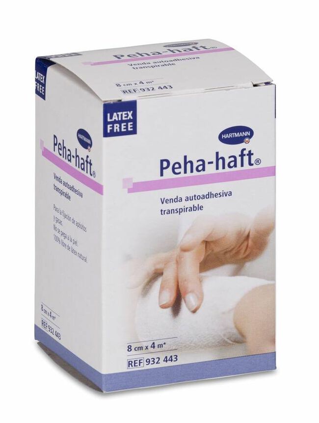 Peha-Haft Venda Fijación 8 cm x 4 m, 1 Ud