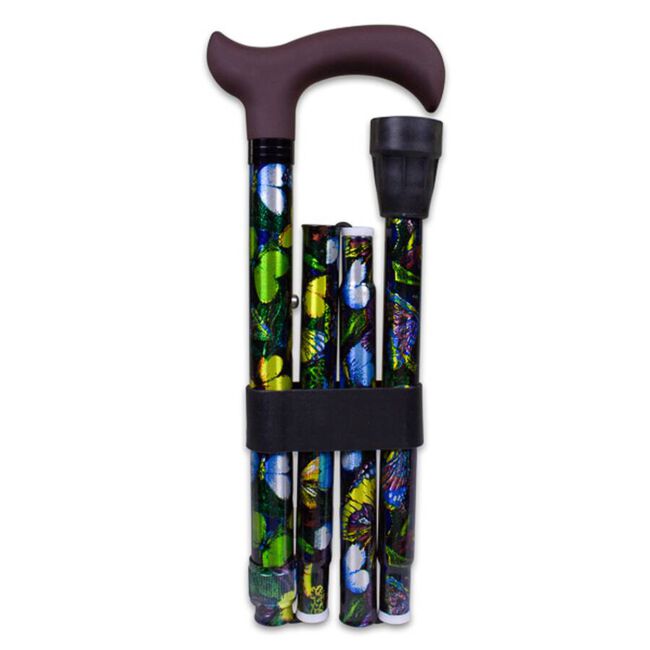 Prim Muletilla Plegable Flor Púrpura, 1 Ud