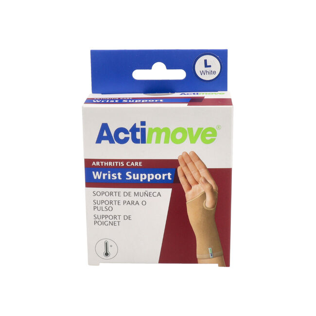 Actimove Arthritis Care Muñequera Beige Talla L, 1 unidad