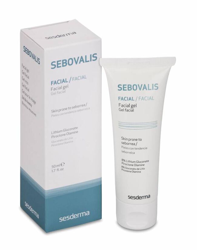 Sesderma Sebovalis Gel Facial, 50 ml