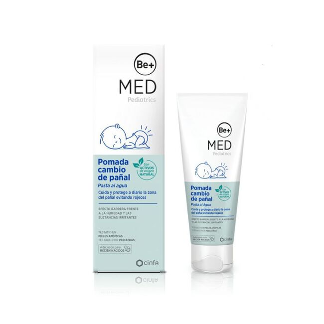BE+ Pasta al Agua Cambio de Pañal, 75 ml