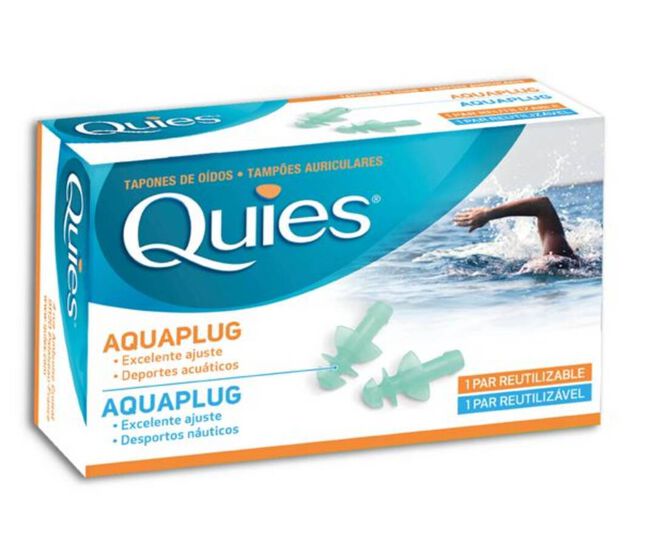 Quies Tapones Aquaplug, 2 Unidades