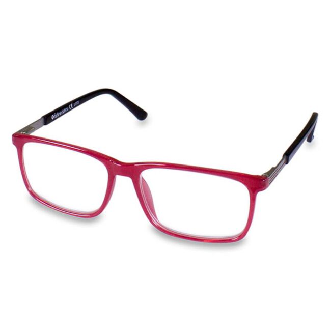 Farline Gafas Marsala Rojo 3.0 Dioptrías, 1 Unidad