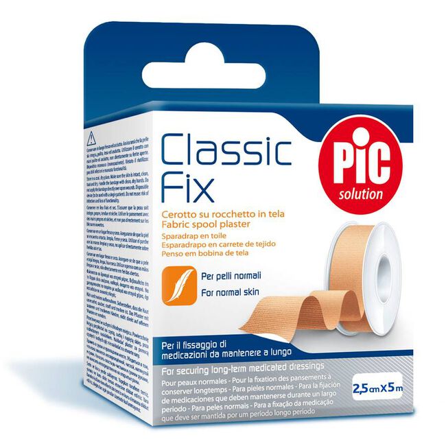 imagen de Pic Esparadrapo Classic Fix, 2,5 cm x 5 m