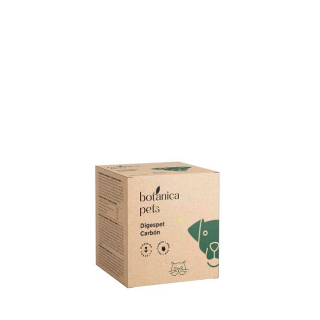 Bot&aacute;nica Pets Digespet Carb&oacute;n, 60 comprimidos