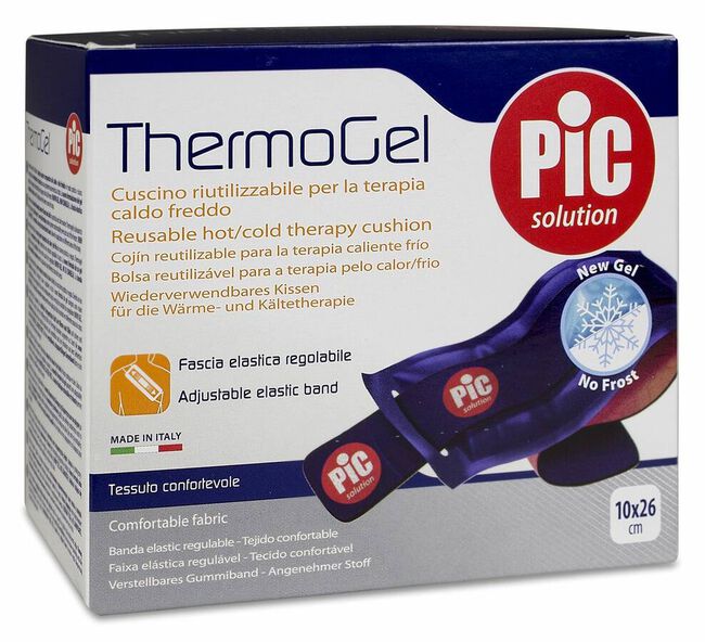 Pic Solution Thermogel Cojin Gel Frío/Calor 10x26 cm, 1 Ud