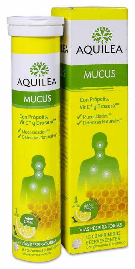 Aquilea Mucus, 15 Comprimidos