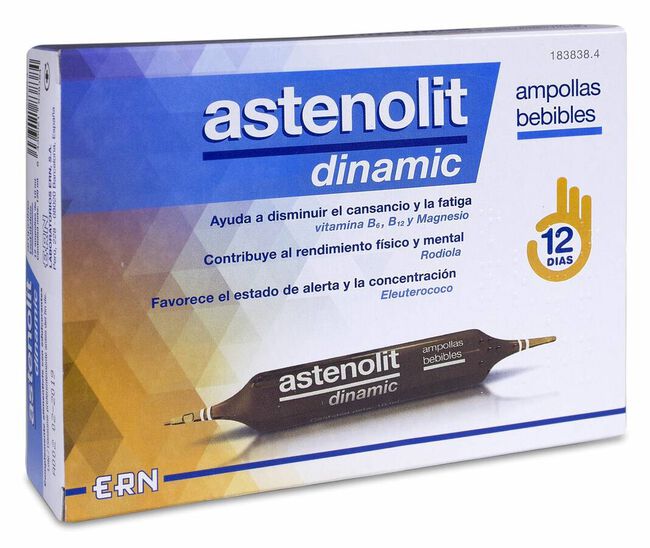 Astenolit Dinamic, 12 Ampollas
