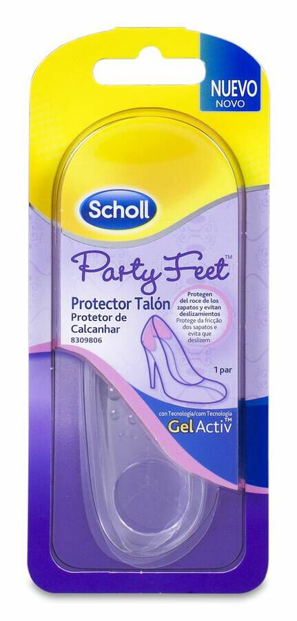 Scholl GelActiv Protector Talón, 1 Par