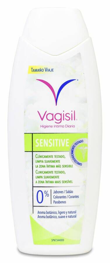 Vagisil Sensitive Higiene Íntima Travel Size, 75 ml