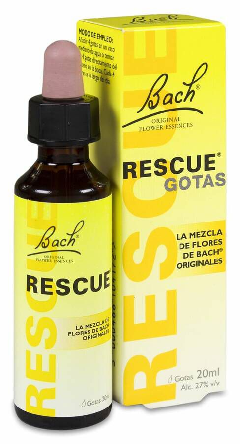Bach Rescue Remedy Original Gotas, 20 ml