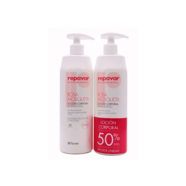Pack Repavar Regenerador Loción Corporal 2ªUnidad al 50%, 2 Unidades