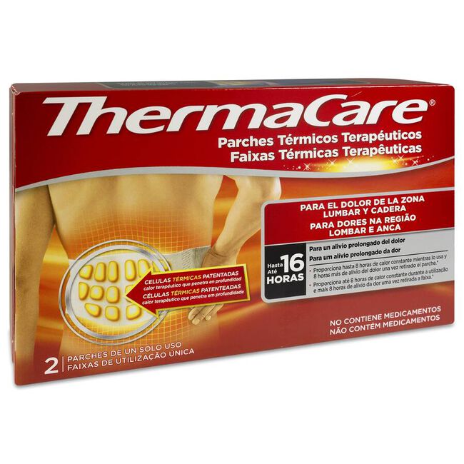 Thermacare Zona Lumbar y Cadera, 2 Unidades