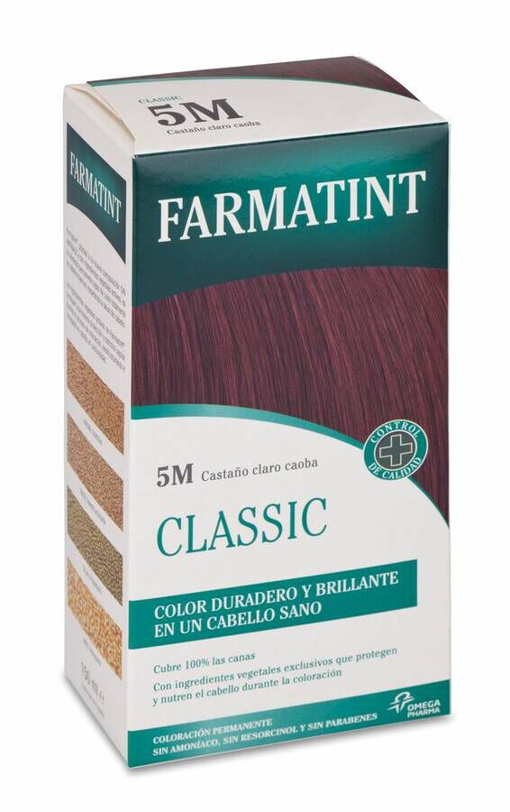 Farmatint Tinte Capilar 5M Castaño Claro Caoba, 1 Ud
