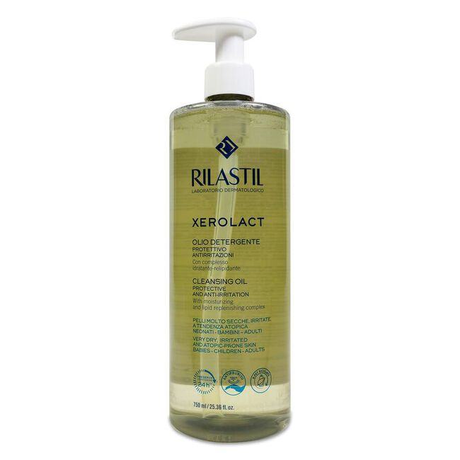 Rilastil Xerolact Aceite Limpiador, 750 ml
