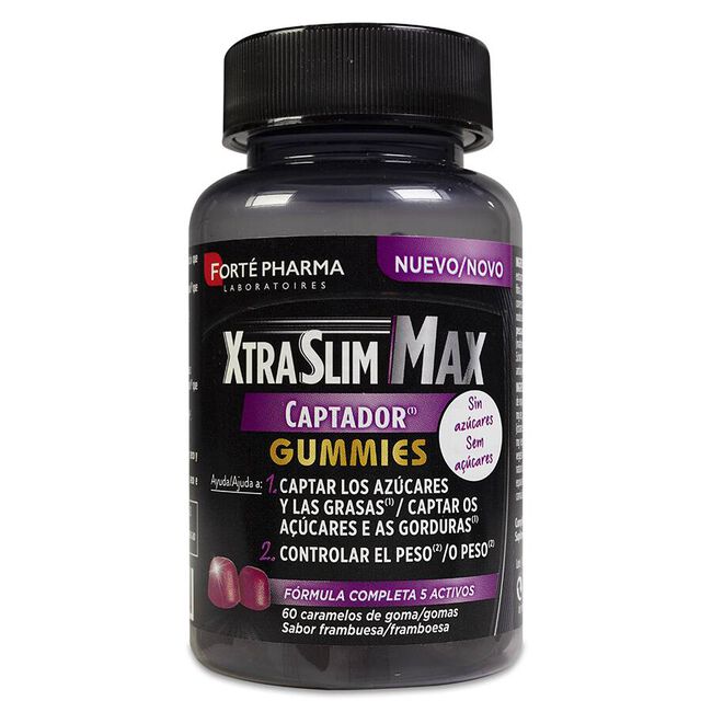 Forté Pharma Xtraslim Max Captador Gummies, 60 unidades