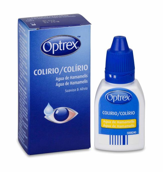 Optrex Colirio con Agua de Hammamelis, 10 ml
