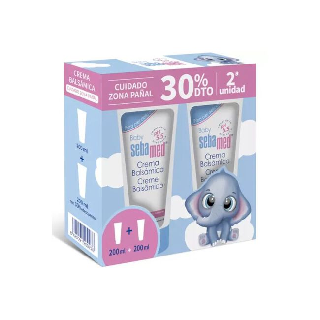 Sebamed Baby Crema Bálsamo Duplo, 2x200 ml 