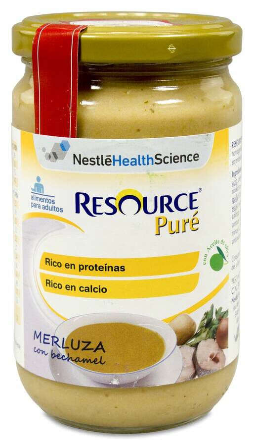 Meritene Puré Merluza Con Bechamel, 300 g