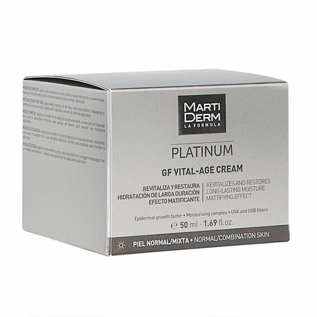 MartiDerm Vital-Age Crema para Pieles Normales y Mixtas, 50 ml