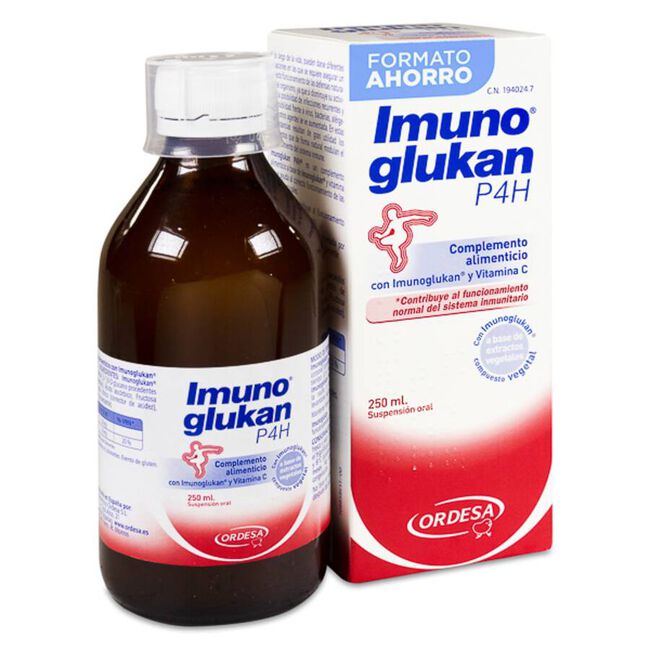 Inmunoglukan P4H Jarabe, 250 ml