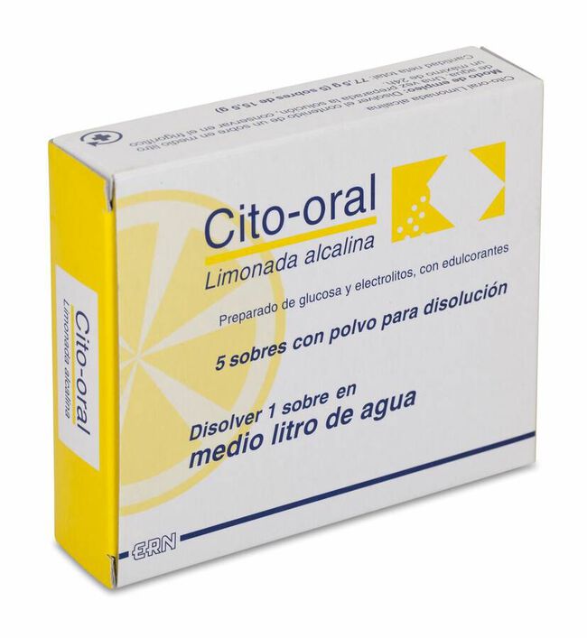 Cito-Oral Limonada Alcalina, 5 Bolsas