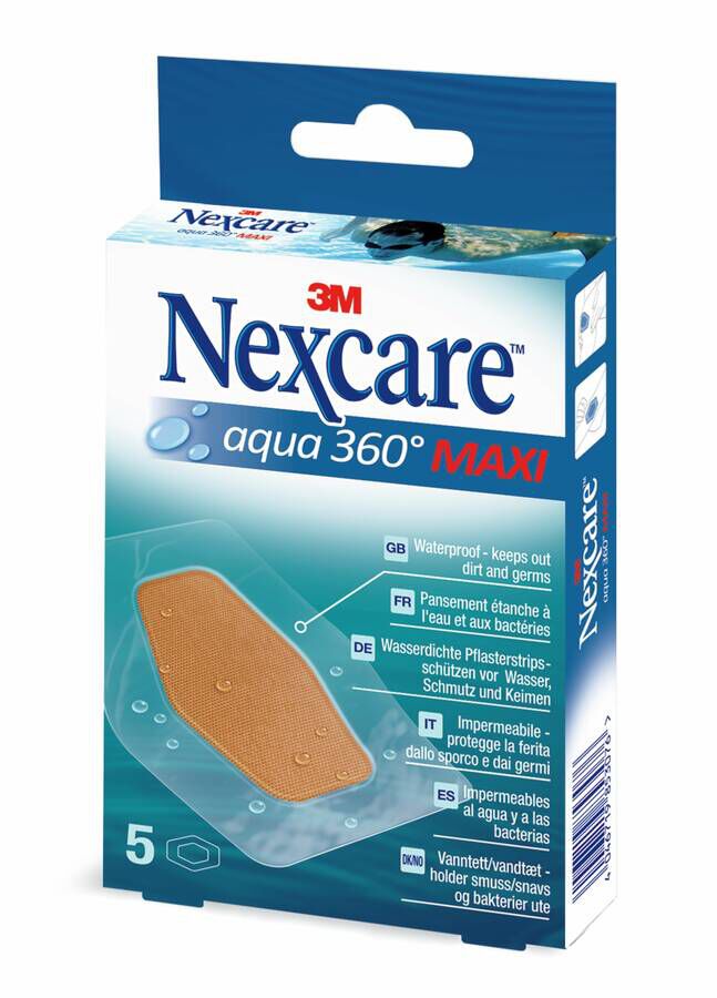 Nexcare Aqua 360 Maxi, 5 Uds