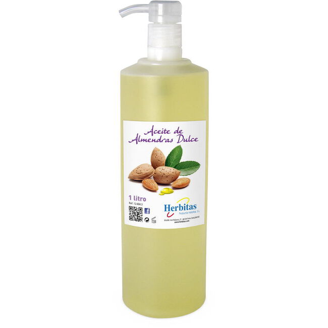Herbi Feet Aceite Almendras Dulces, 1 L