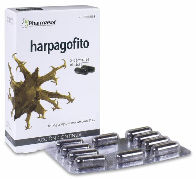 Soria Natural Harpagofito, 30 Cápsulas