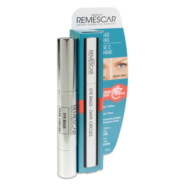 Remescar Stick para Bolsas y Ojeras, 4 ml