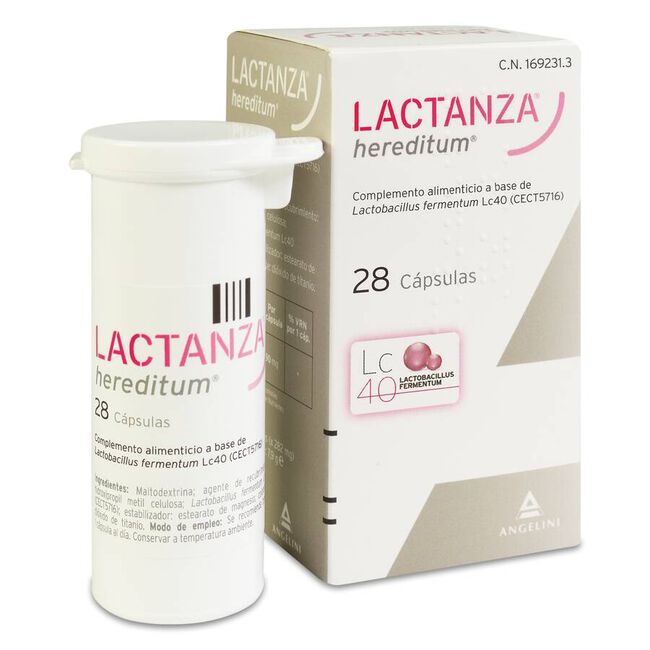 Lactanza Hereditum, 28 Cápsulas